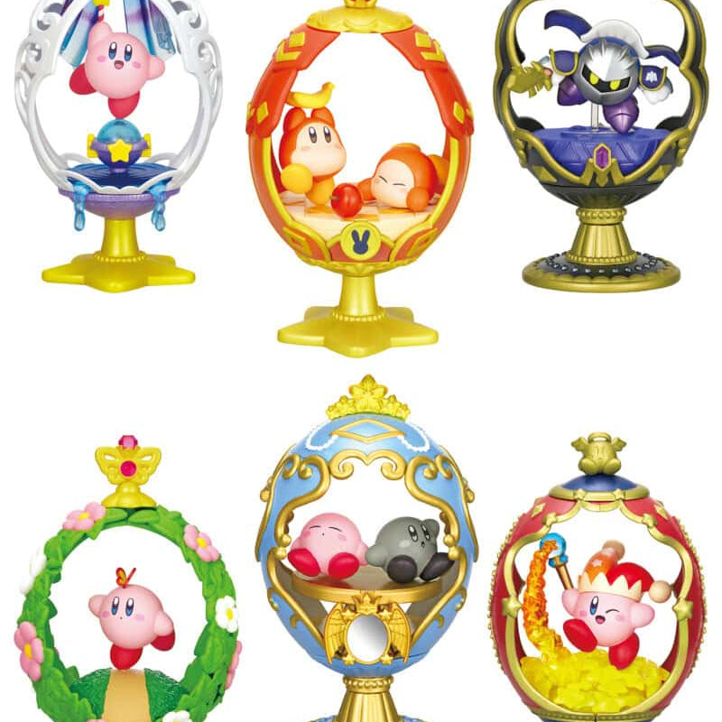 Clever Idiots Re-Ment Kirby Ovaltique Collection Surprise Figure Blind Box Kawaii Gifts 4521121208893