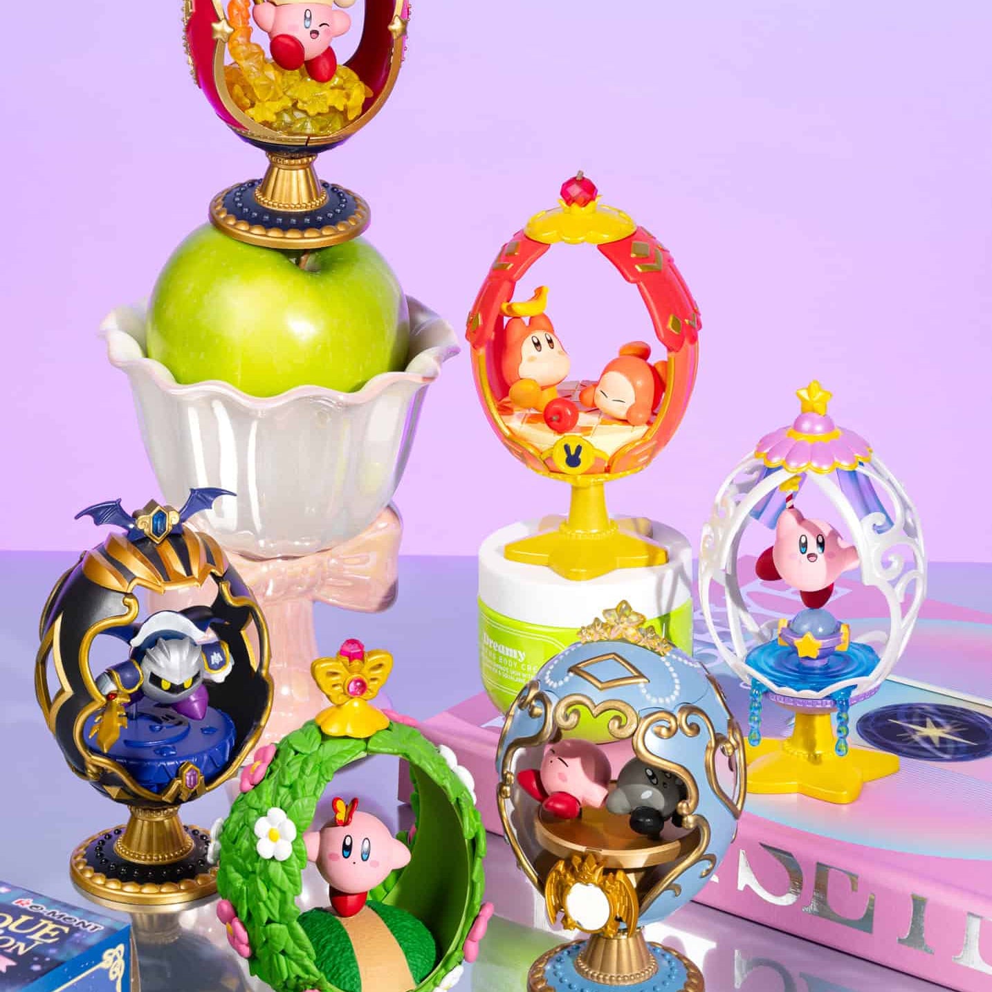 Clever Idiots Re-Ment Kirby Ovaltique Collection Surprise Figure Blind Box Kawaii Gifts 4521121208893