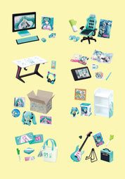 Clever Idiots Re-ment Miku Miku Room Surprise Box Kawaii Gifts 4521121208862