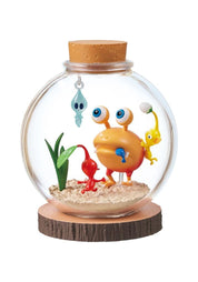 Clever Idiots Re-ment Pikmin Terrarium Surprise Figure Blind Box Kawaii Gifts 4521121207773