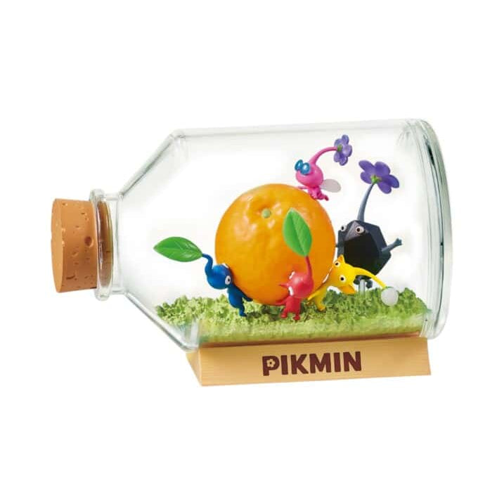 Clever Idiots Re-ment Pikmin Terrarium Surprise Figure Blind Box Kawaii Gifts 4521121207773
