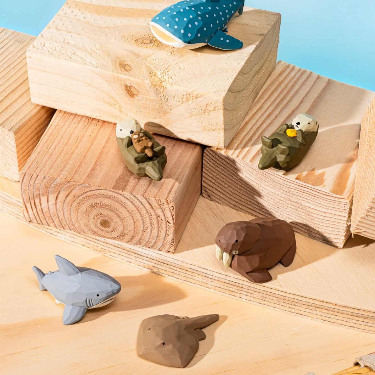 Clever Idiots Seiji Kawasaki Wood Carved Animals vol.3 Surprise Figure Blind Box Kawaii Gifts 4589795386903