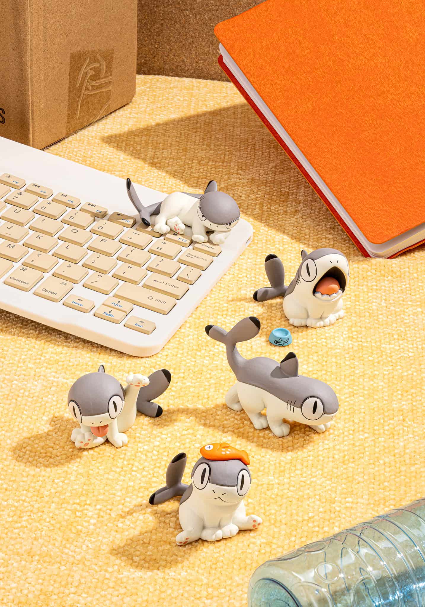 Clever Idiots Sharkitty Surprise Mini Figure Blind Box Kawaii Gifts 4571670331733