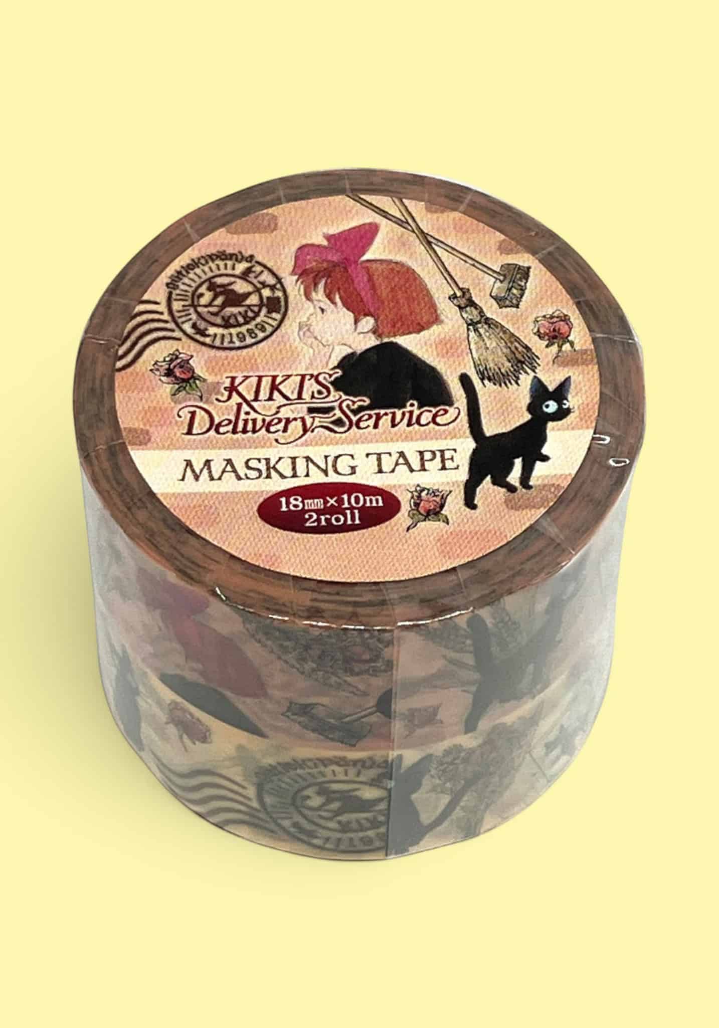 Clever Idiots Studio Ghibli Classics Washi Masking Tapes 2-Piece Sets Antique Kiki's Delivery Service Kawaii Gifts 4961524766277
