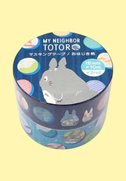 Clever Idiots Studio Ghibli Classics Washi Masking Tapes 2-Piece Sets Marbles My Neighbor Totoro Kawaii Gifts 4961524985203