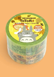 Clever Idiots Studio Ghibli Classics Washi Masking Tapes 2-Piece Sets Meadow My Neighbor Totoro Kawaii Gifts 4961524814428