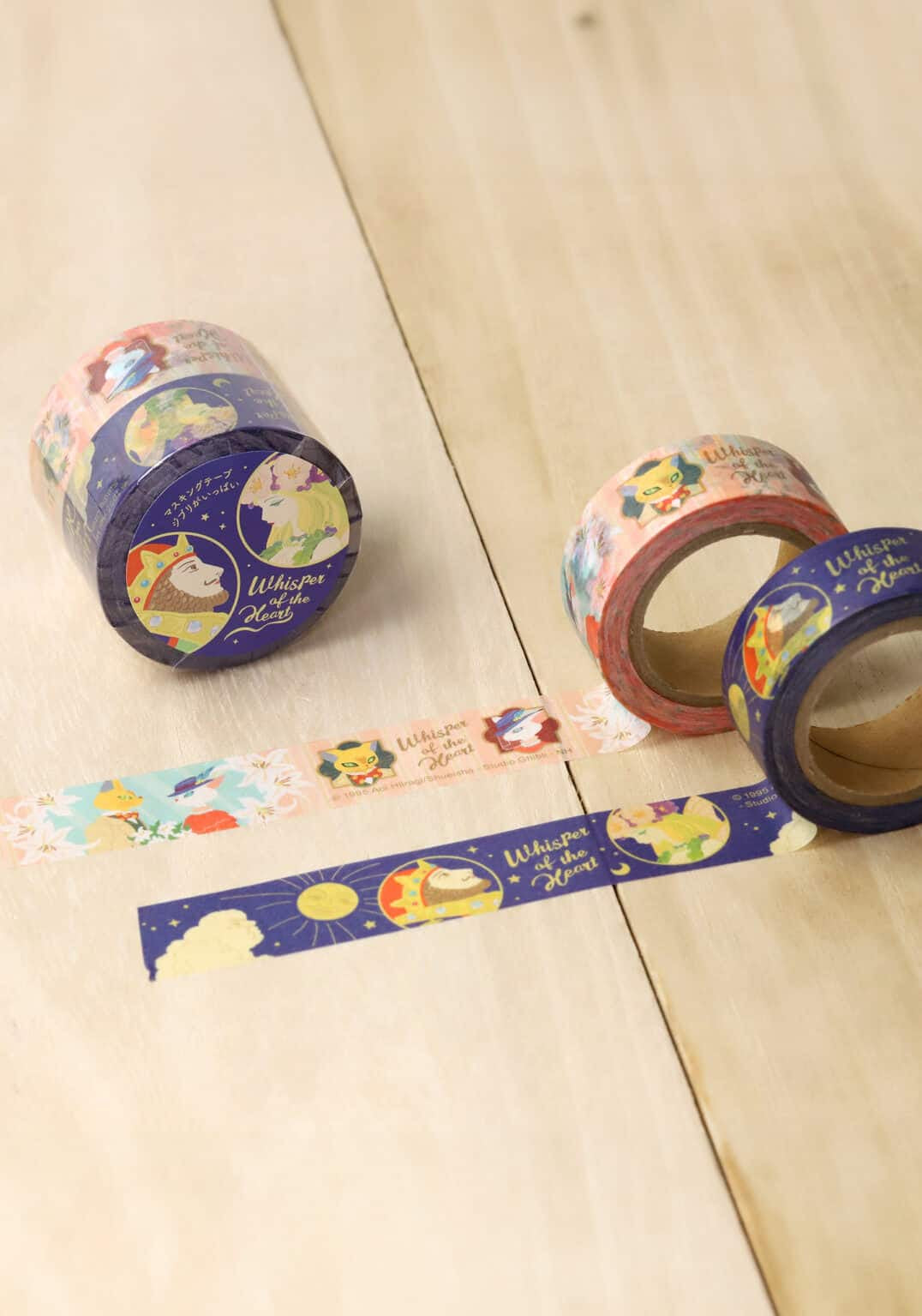 Clever Idiots Studio Ghibli Classics Washi Masking Tapes 2-Piece Sets Whisper of the Heart Kawaii Gifts 4549743384887