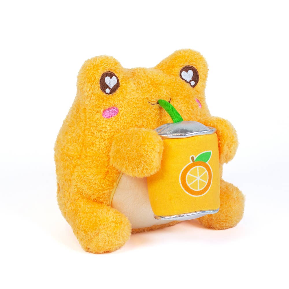 Cuddle Barn, Inc. Lil Series - Wawa Froggie 6" Scented Plushies Orange Soda Kawaii Gifts
