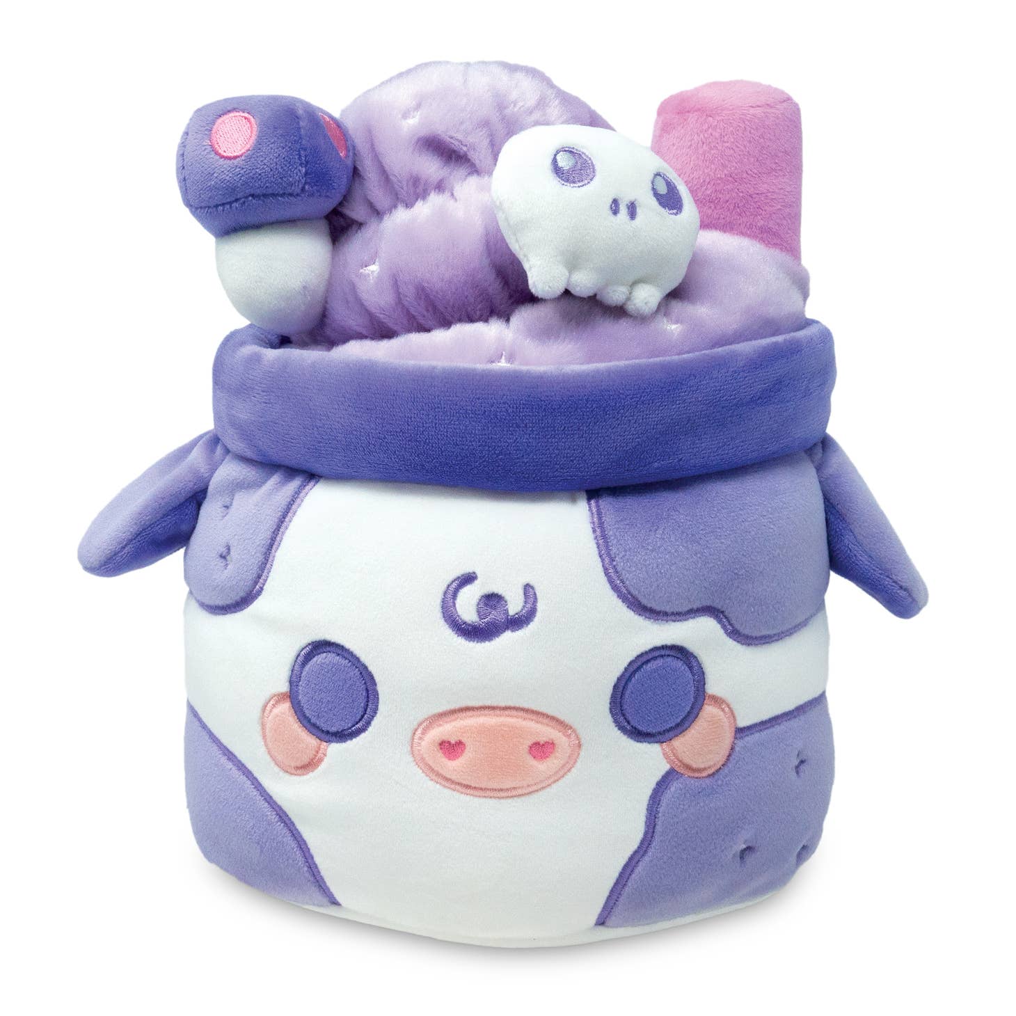 Cuddle Barn, Inc. Mooshakes 10" Soft Cute Fluffy Dessert Food Plushies Witchy Brew Kawaii Gifts