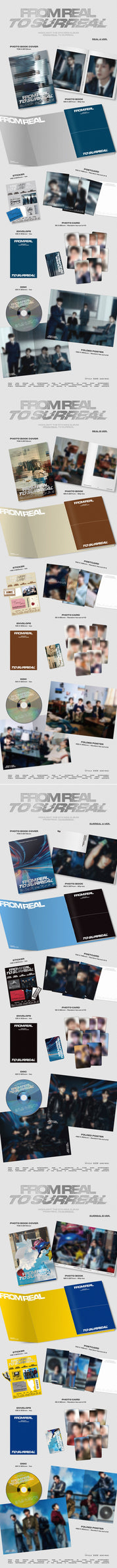 HIGHLIGHT - From Real to Surreal (6th Mini Album) Photo Book Ver.