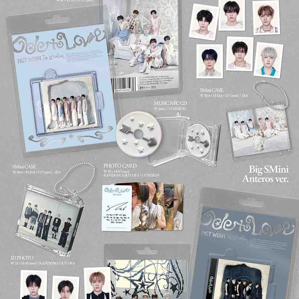 Korea Pop Store NCT WISH - 1st Full Album [Ode to Love] (Big SMini Ver.) Kawaii Gifts