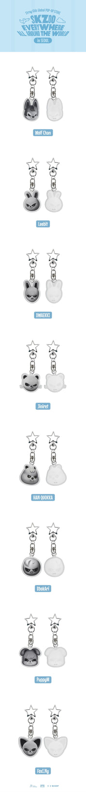 [STRAY KIDS] EAATW in Seoul - Evil Skzoo Acrylic Keyring