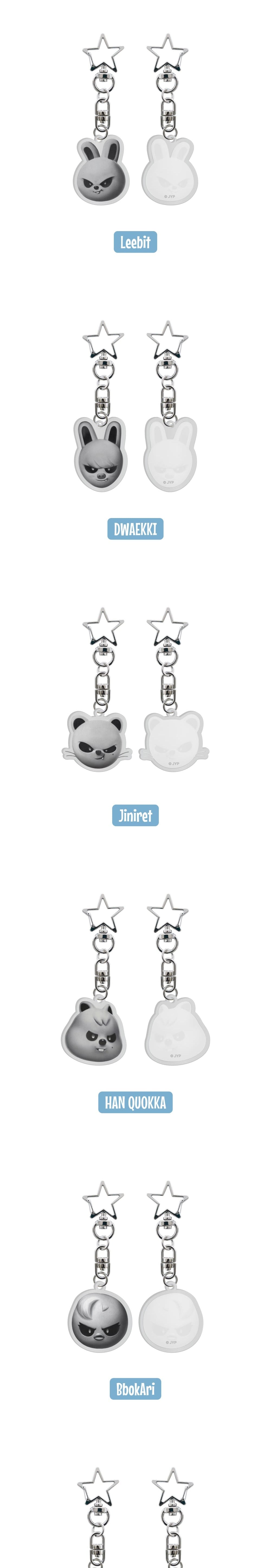 [STRAY KIDS] EAATW in Seoul - Evil Skzoo Acrylic Keyring