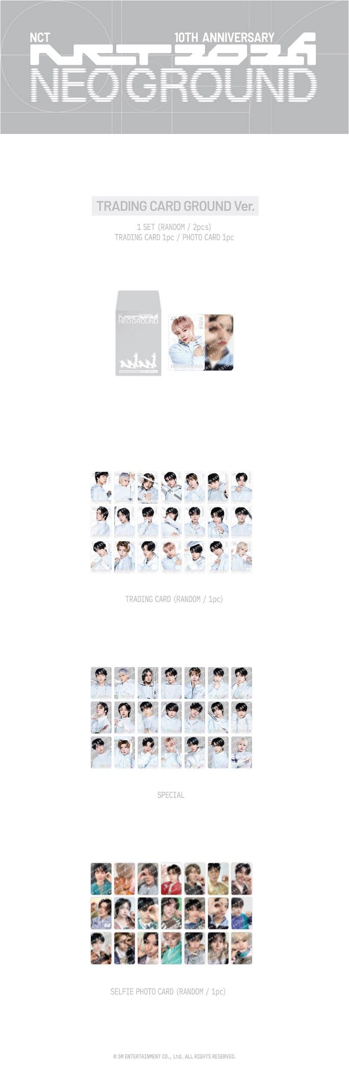 [NCT] NCT 2026 - Random Trading Card (Ground Ver.)