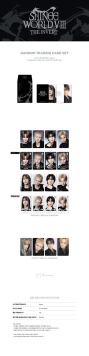 [SHINEE] The Invert - Random Trading Card Set
