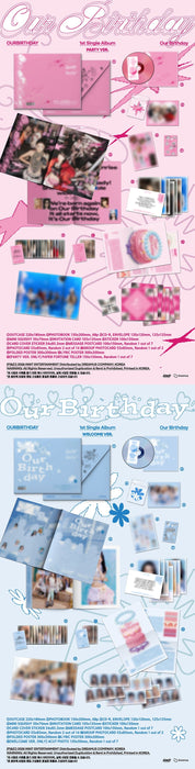 OURBIRTHDAY - 1st Single Album [Our Birthday] Photobook Ver.
