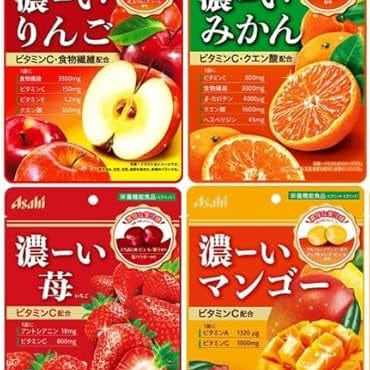 Daiei Asahi Rich Dark Fruity Candies Kawaii Gifts