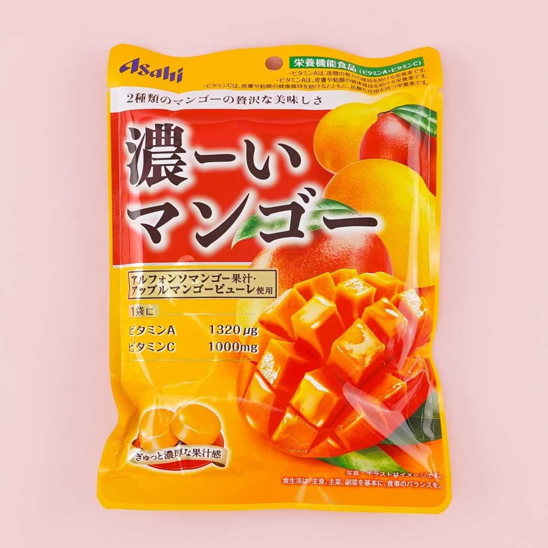 Daiei Asahi Rich Dark Fruity Candies Dark Mango Kawaii Gifts 4946842540099