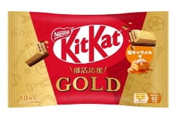 Daiei Gold Salty Caramel KitKat Japan Nestle Kawaii Gifts 4902201183017