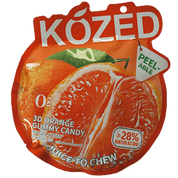 Daiei Kozed Peelable Gummy Candies Orange Kawaii Gifts
