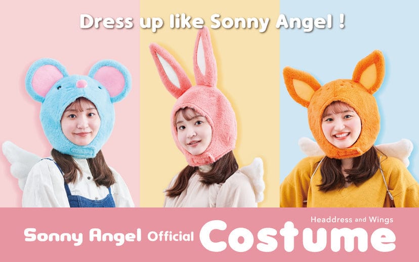 Dreams USA Official Sonny Angel Costumes with Wings: Rabbit, Mouse, Fawn Kawaii Gifts