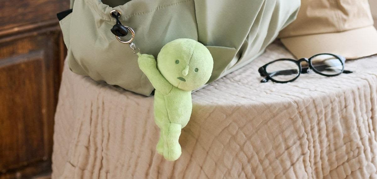 Dreams USA Smiski Plush Keychains 10th Anniversary Hanging On Kawaii Gifts