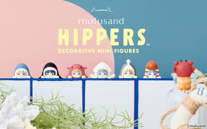 Dreams USA Mofusand Hippers 3" Figure Surprise Box Kawaii Gifts 4542202670019