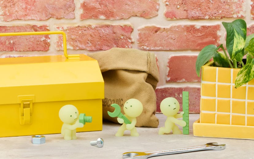 Dreams USA Smiski Construction Series Glow in the Dark 3" Figure Surprise Box Kawaii Gifts 4542202664933