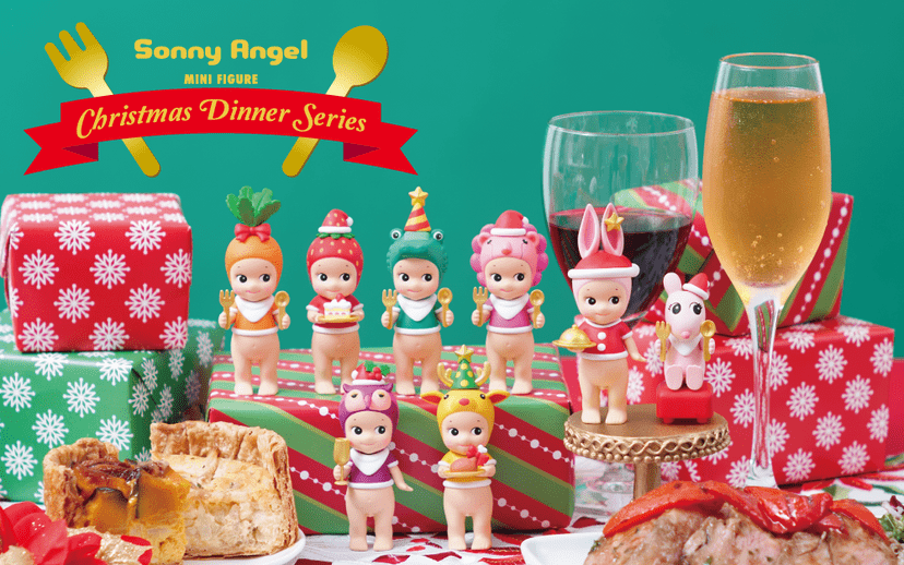 Dreams USA Sonny Angel Christmas Dinner 2024 Surprise Box Kawaii Gifts