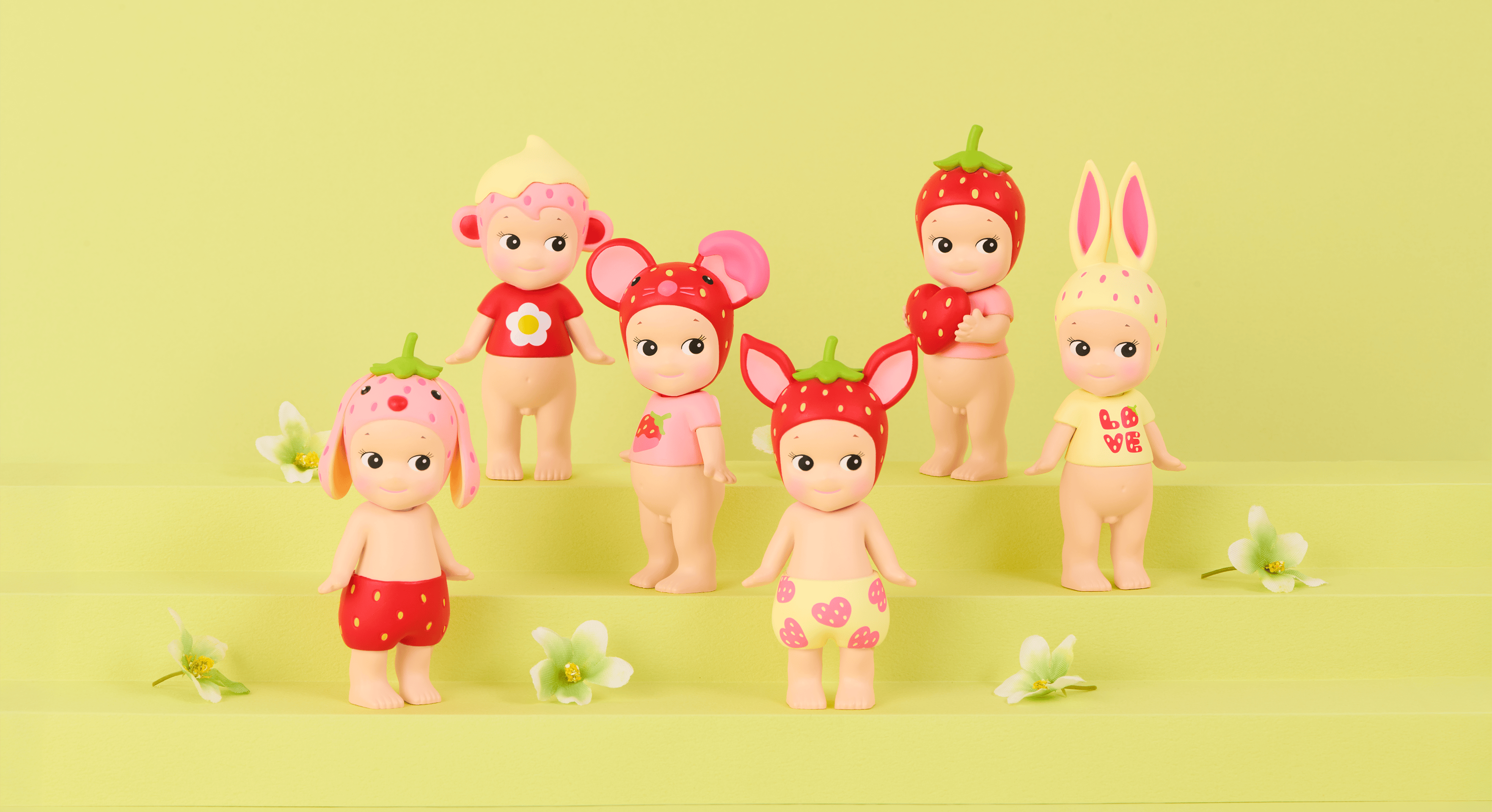 Dreams USA Sonny Angel Strawberry Love Surprise Box Kawaii Gifts