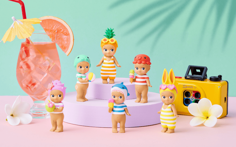 Dreams USA Sonny Angel Summer Vacation Sun-Kissed Series 3" Figure Surprise Box (Limit 2 Per Customer Per Day) Kawaii Gifts
