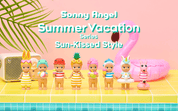Dreams USA Sonny Angel Summer Vacation Sun-Kissed Series 3" Figure Surprise Box (Limit 2 Per Customer Per Day) Kawaii Gifts