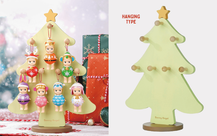 Dreams USA Sonny Angel Wooden Christmas Tree Displays Ornament Kawaii Gifts