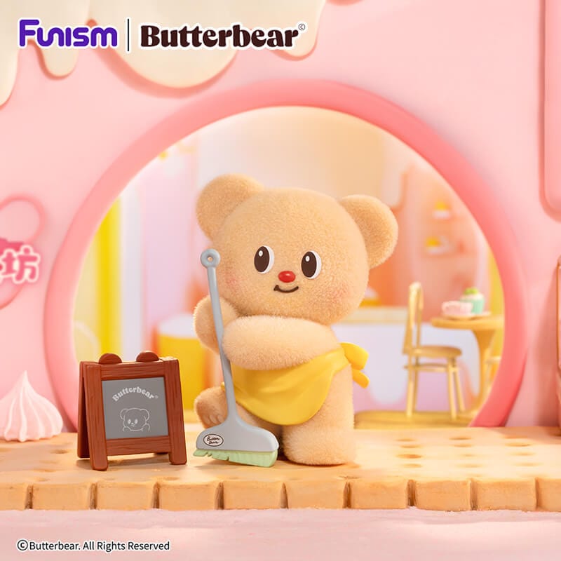 BUTTERBEAR BUTTERY DAYS SERIES 2点セット Sundays are for savoring sweet treats on the sofa