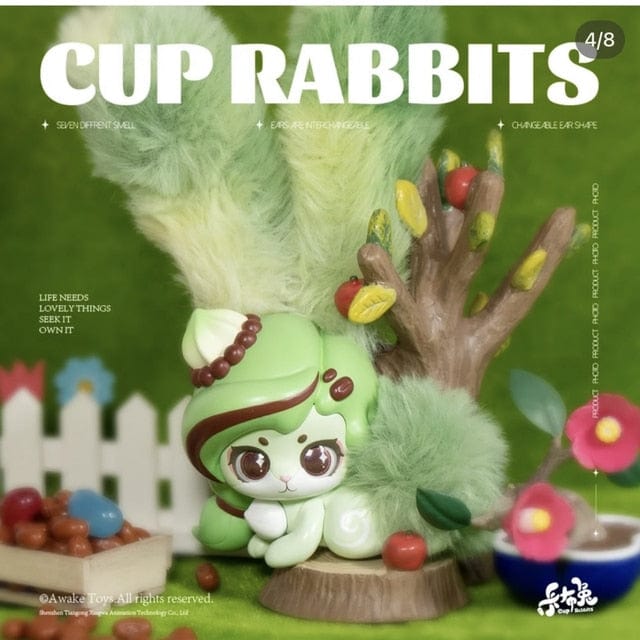 Cup Rabbits Fruit Milk Series Scented Fruity Plush Doll Surprise