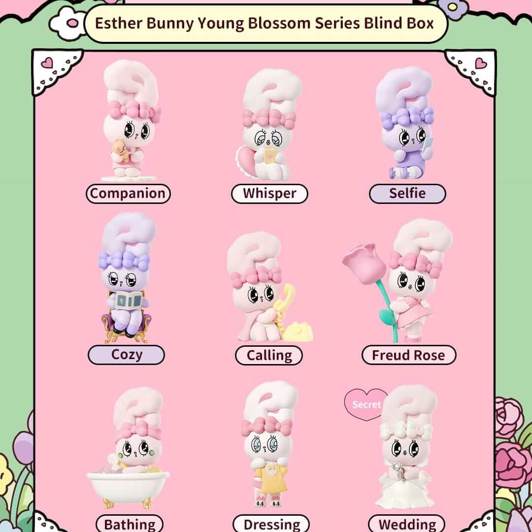 Elska Esther Bunny Young Blossom Surprise Box Kawaii Gifts 6970834313895
