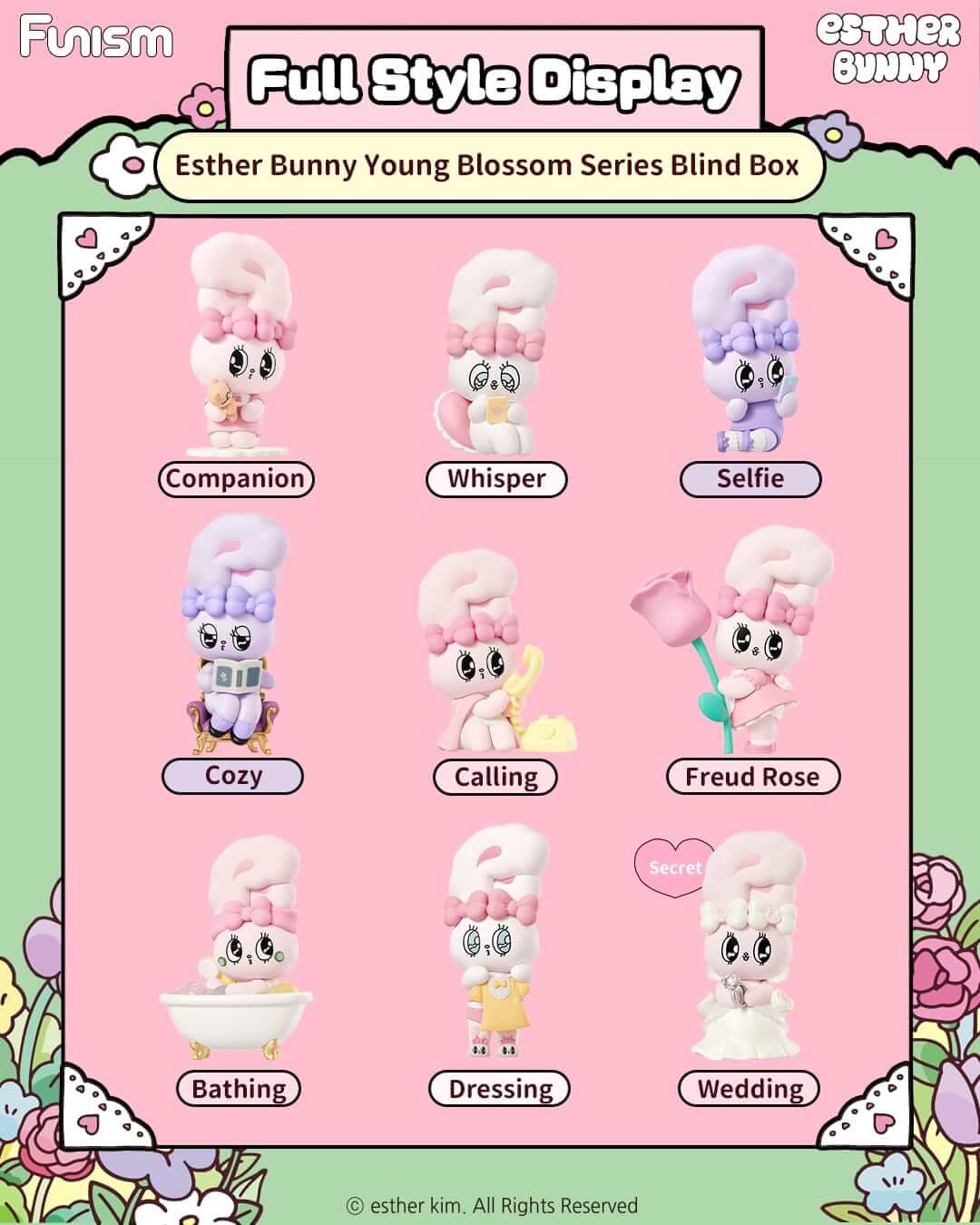 Elska Esther Bunny Young Blossom Surprise Box Kawaii Gifts 6970834313895