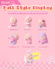 Elska Kobitos Peach Gym Challenge Surprise 4" Figure Blind Box Kawaii Gifts