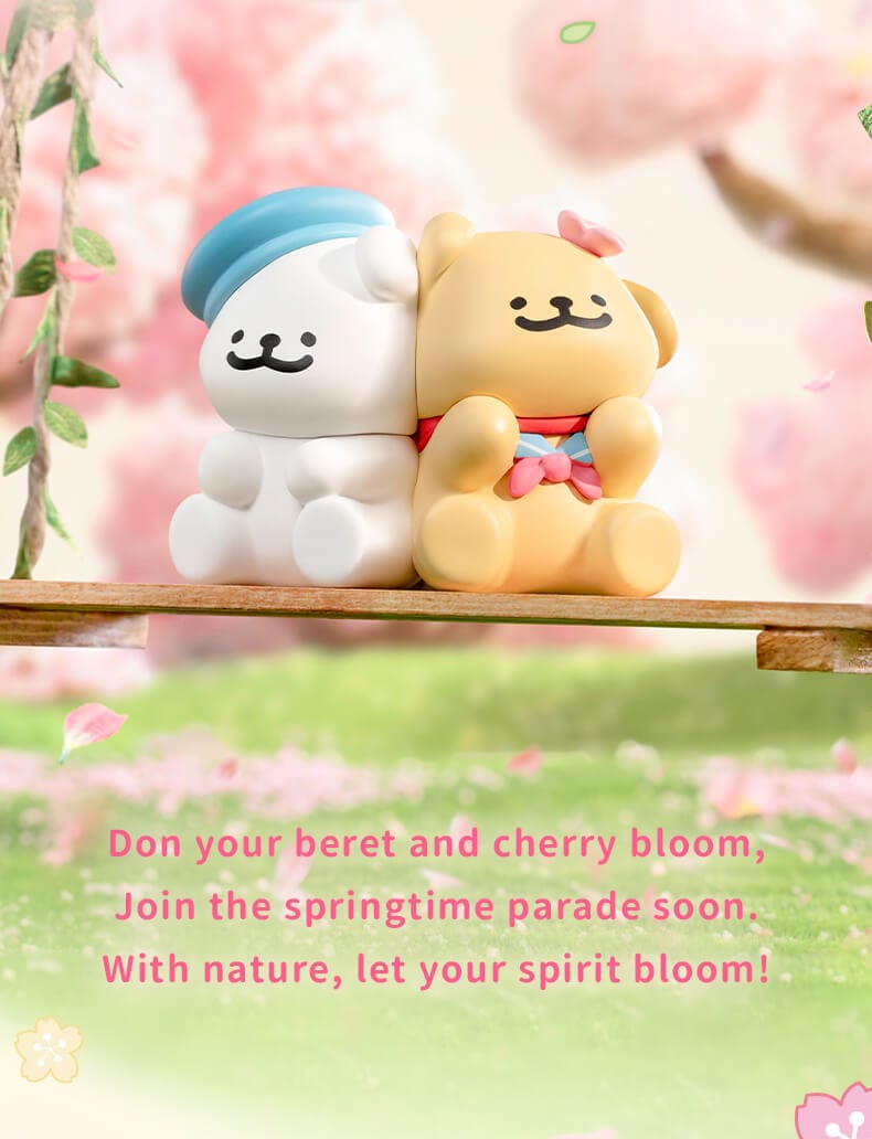 Elska Maltese Sakura Cherry Blossoms Surprise Box Kawaii Gifts 6970834313413