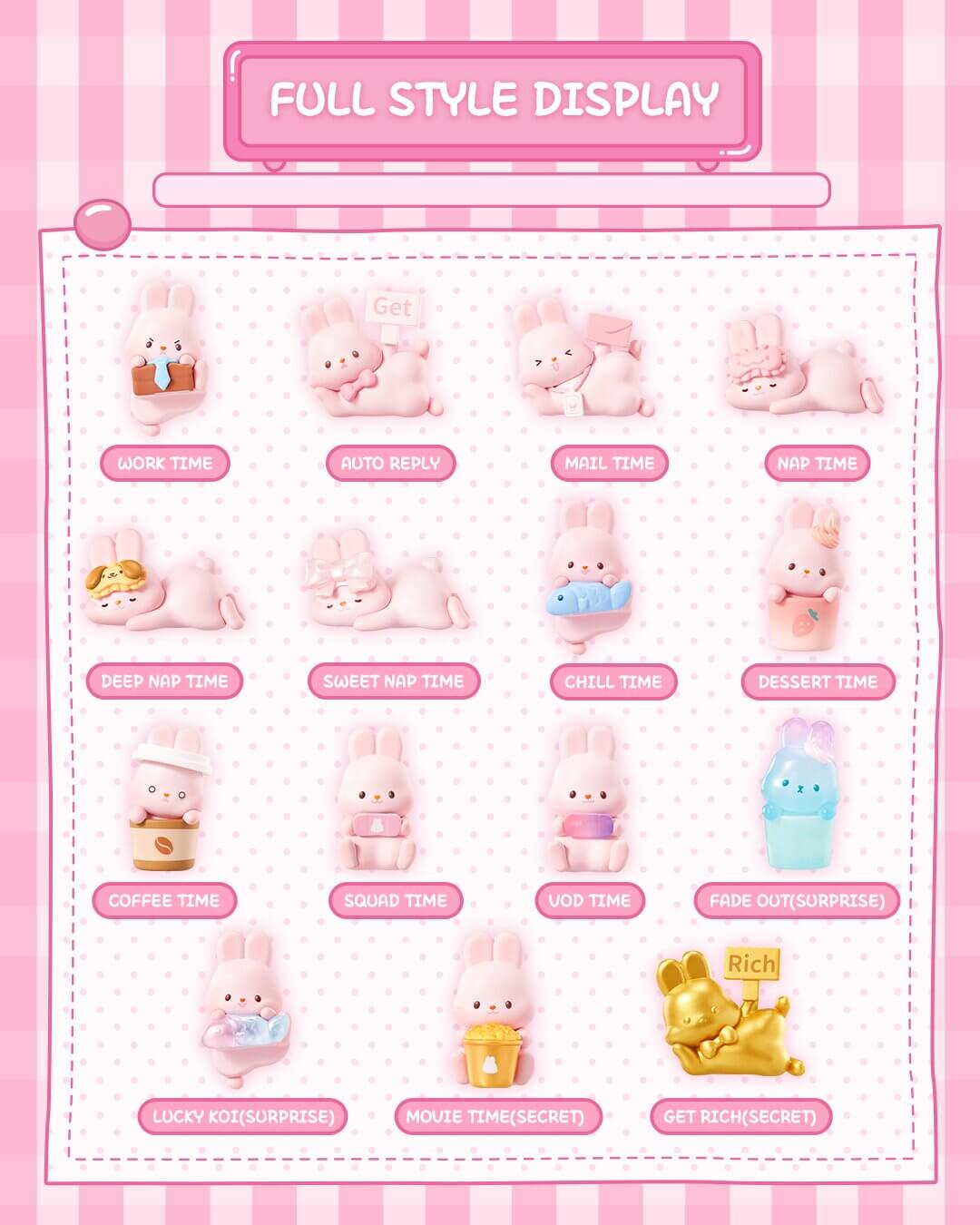 Elska Momo Bunny 24H Life Diary 3-in-1 Surprise Box Kawaii Gifts 6972407210570