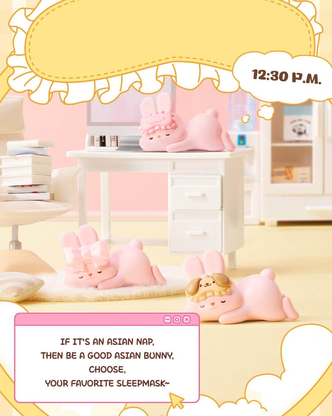 Momo Bunny 24H Life Diary 3-in-1 Surprise Box – Kawaii Gifts