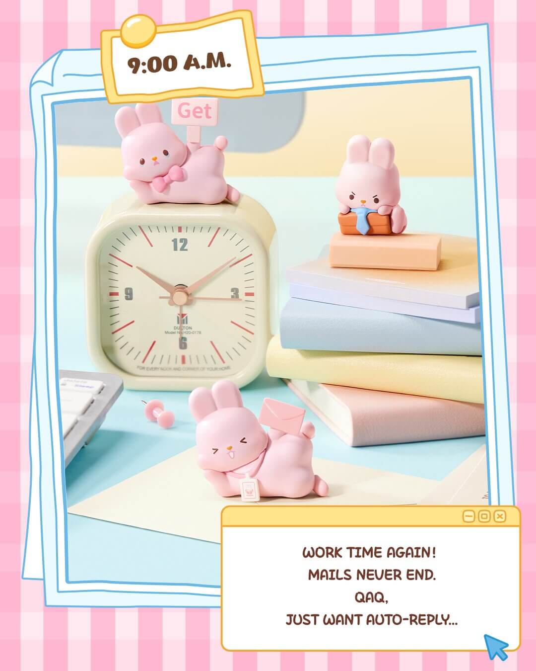 Momo Bunny 24H Life Diary 3-in-1 Surprise Box – Kawaii Gifts