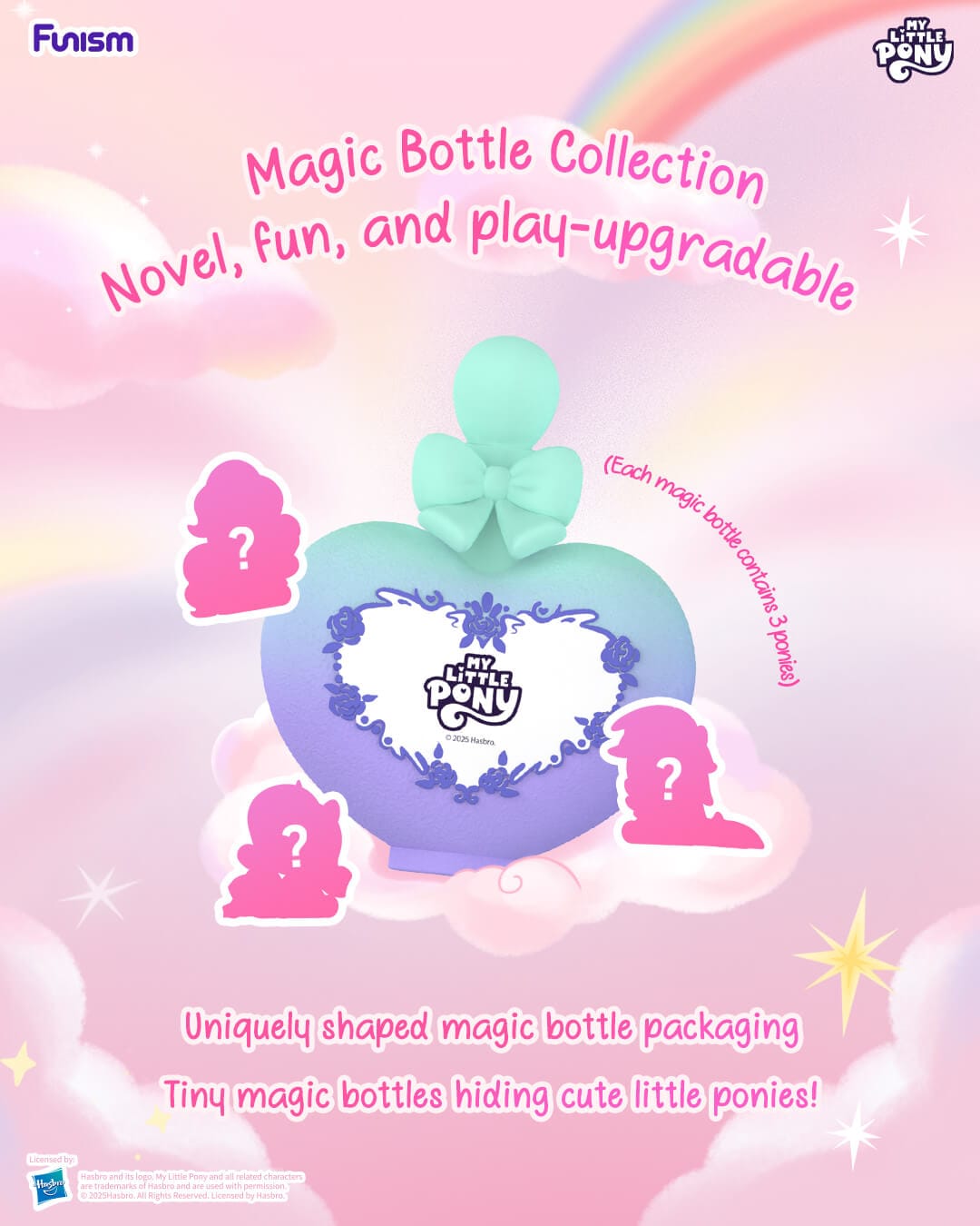 Elska My Little Pony G4 Home Is Protection Magical Bottle Surprise Box Kawaii Gifts 6970834313802