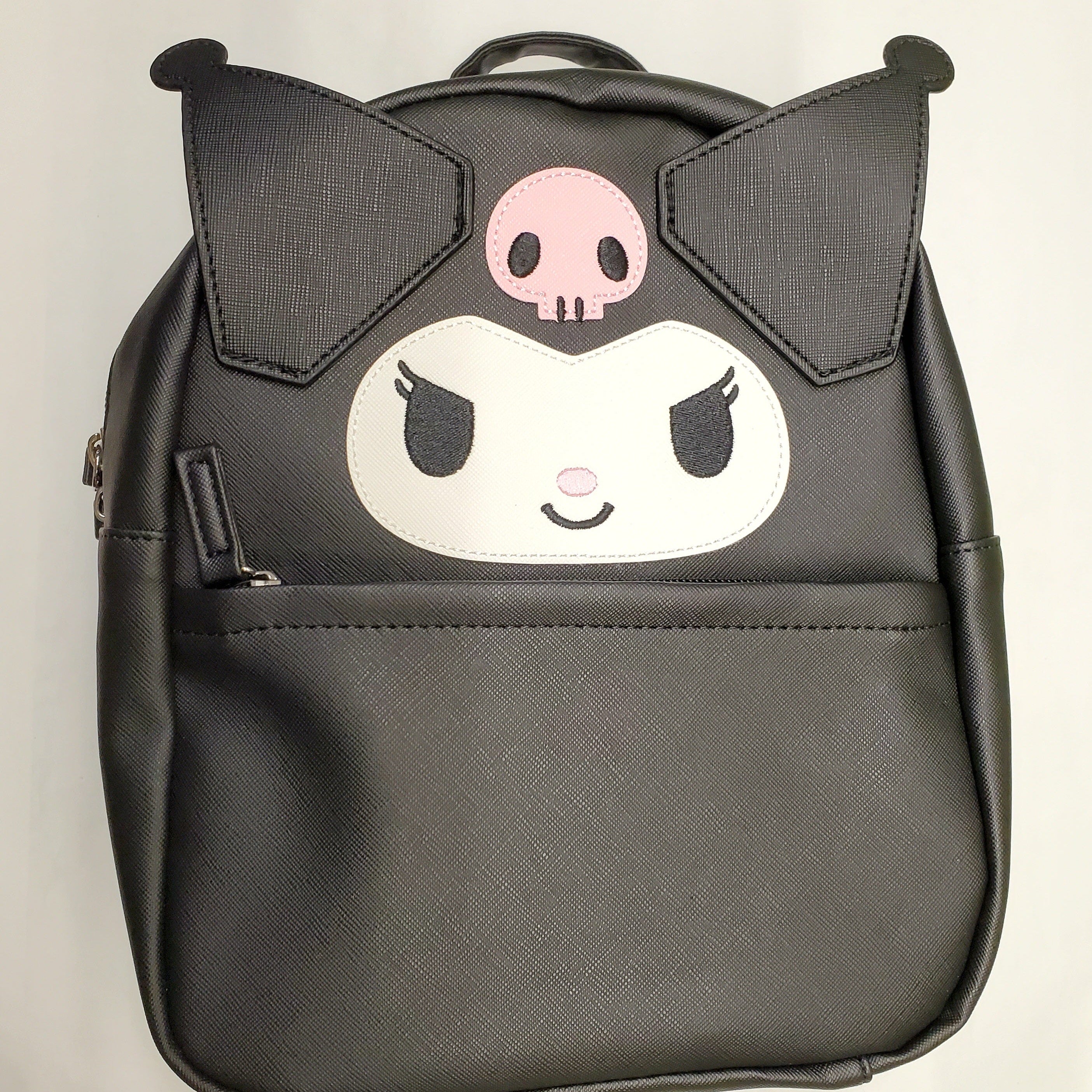 Enesco Sanrio Kuromi Face Backpack Kawaii Gifts 4550337413500