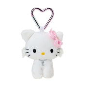 Enesco Sanrio All Stars 4" Plushie Mascot Bag Charms with Heart Carabiner (Over 20 to Choose from) Charmmy Kitty Kawaii Gifts 4550624175487