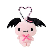 Enesco Sanrio All Stars 4" Plushie Mascot Bag Charms with Heart Carabiner (Over 20 to Choose from) Cherry Lloromannic Kawaii Gifts 4550624175616