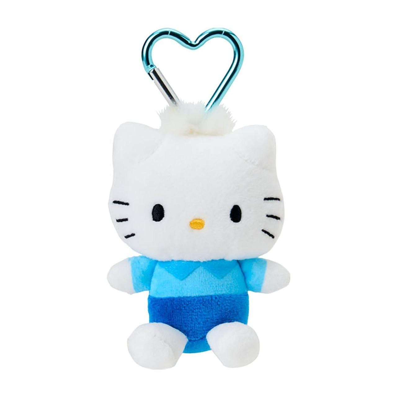 Enesco Sanrio All Stars 4" Plushie Mascot Bag Charms with Heart Carabiner (Over 20 to Choose from) Dear Daniel Kawaii Gifts 4550624175555