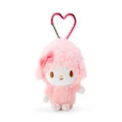 Enesco Sanrio All Stars 4" Plushie Mascot Bag Charms with Heart Carabiner (Over 20 to Choose from) My Piano Kawaii Gifts 4550624175135