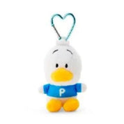 Enesco Sanrio All Stars 4" Plushie Mascot Bag Charms with Heart Carabiner (Over 20 to Choose from) Pekkle Kawaii Gifts 4550624175050