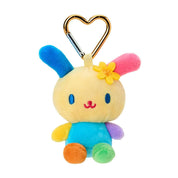 Enesco Sanrio All Stars 4" Plushie Mascot Bag Charms with Heart Carabiner (Over 20 to Choose from) Usahana Kawaii Gifts 4550624175364